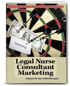 cover of Legal Nurse Consulting Marketing