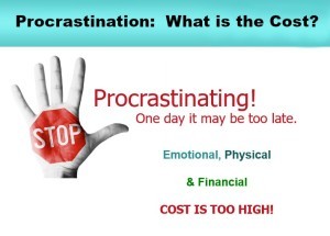cost of procrastination