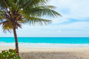 beach in Caribbean
