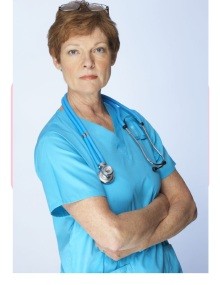 nurse with folded arms