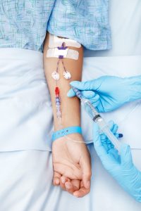 intravenous tubing