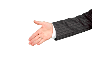 hand-extended