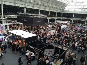 preparation for a trade show, as seen in this photo