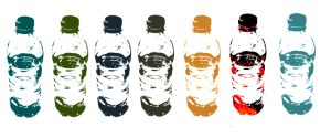 water bottles