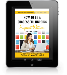 digital book cover called How to be a Successful Expert Witness 2nd Edition