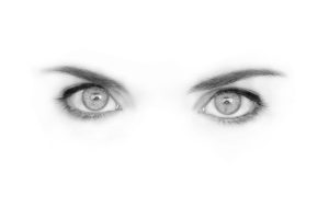 eyes of a woman