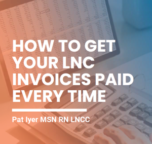 How to get your LNC invoices paid every time
