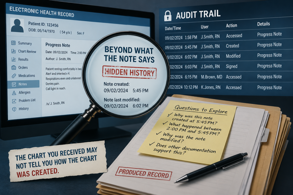 tampering with medical records