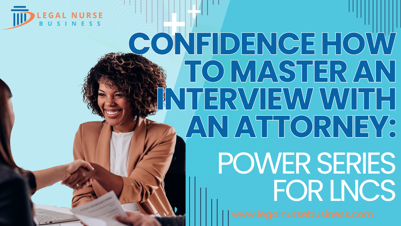 Interview with an attorney