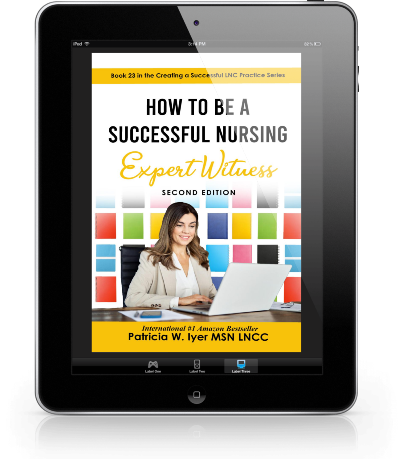 digital book cover called How to be a Successful Expert Witness 2nd Edition