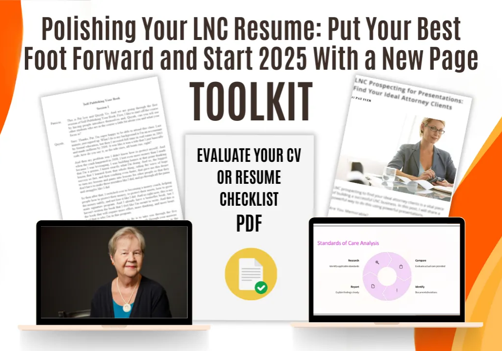 polishing your lnc resume