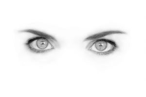 eyes of a woman