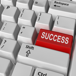 keyboard with success key