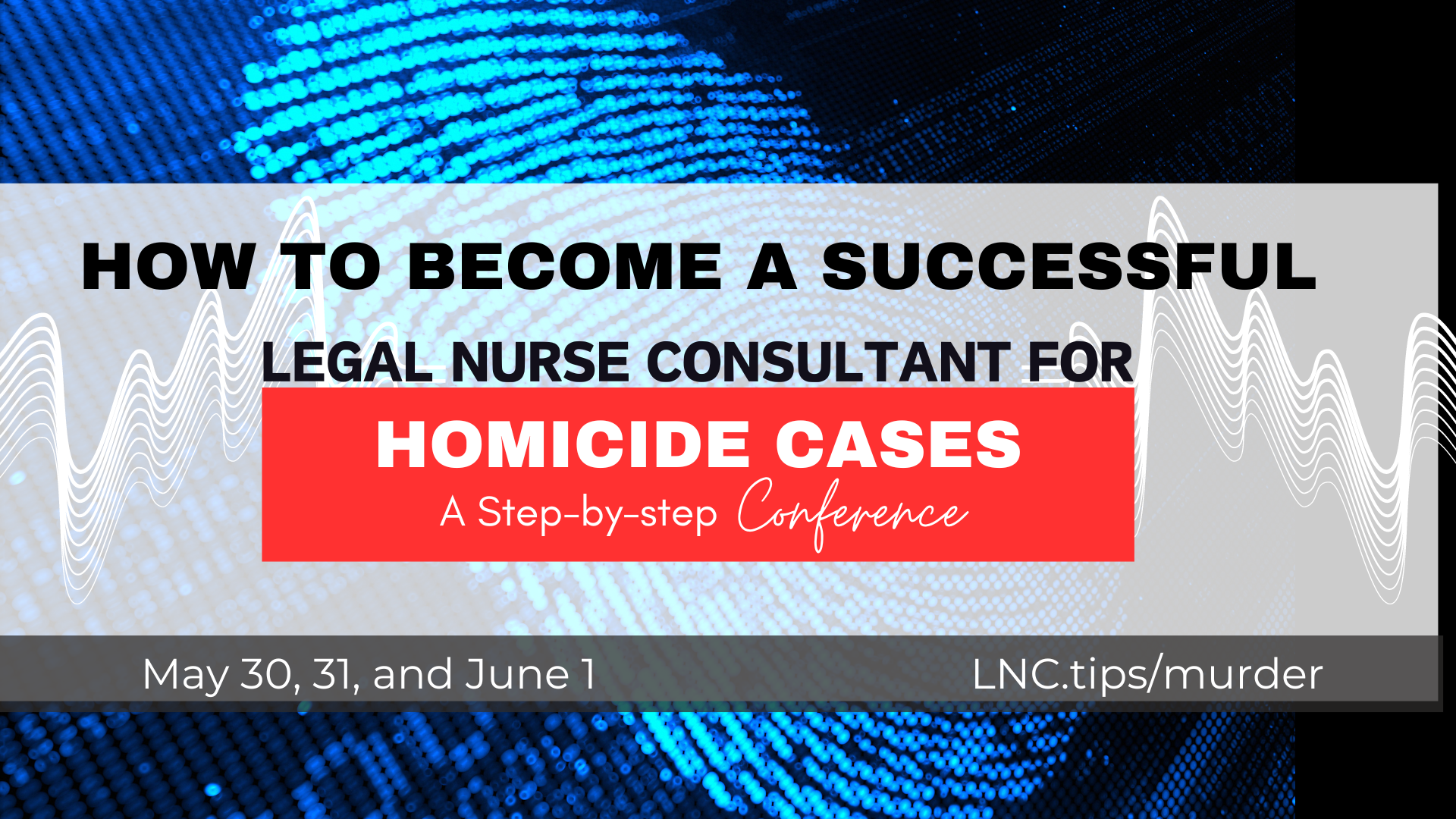 How to Become a Successful Legal Nurse Consultant for Homicide Cases: A Step-by-step Conference